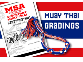 Muay Thai Grading at MSA Stockport